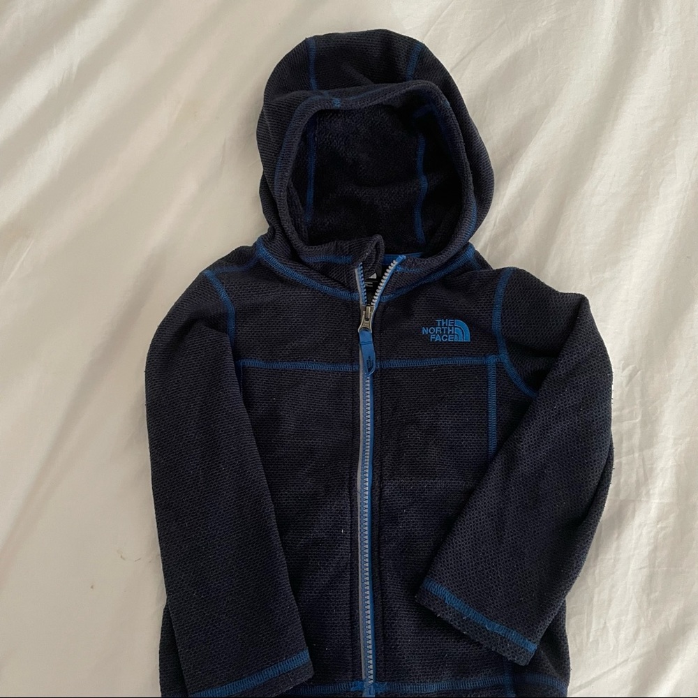 The North Face Kids Hoodie - Black and Blue